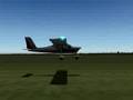 X-Plane - Flare and landing with P92