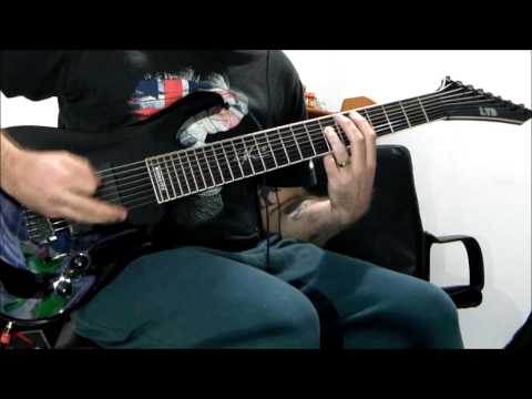 LTD SC-608B - Stomp - Original 8 String Guitar Song