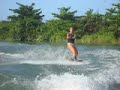 Katja Wakeboarden