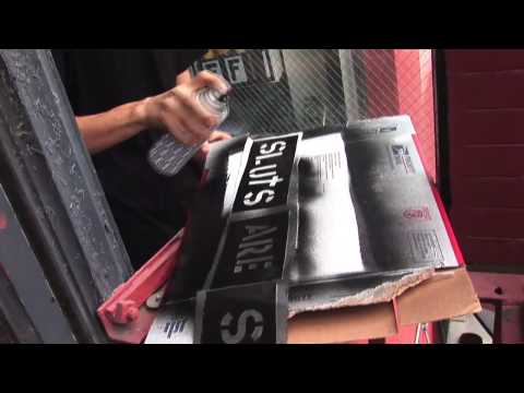how to paint letters on a t-shirt