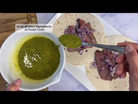 Chimichurri Steak Tacos