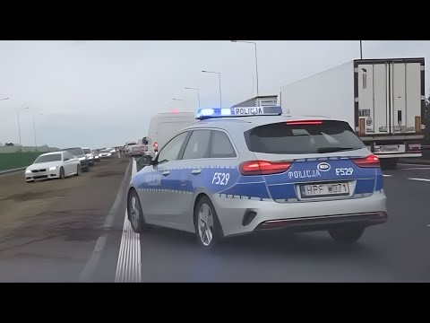 Zawracali korytarzem życia i pasem zieleni. Szybka kara dla kierowców
