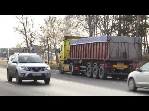 Дзяржаўтаінспекцыя Гомеля праверыла выкананне правіл ПДР вадзіцелямі  грузавікоў