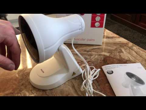 Philips InfraPhil Infrarot-Lampe HP3616/01 - Unboxing - Deutsch/German