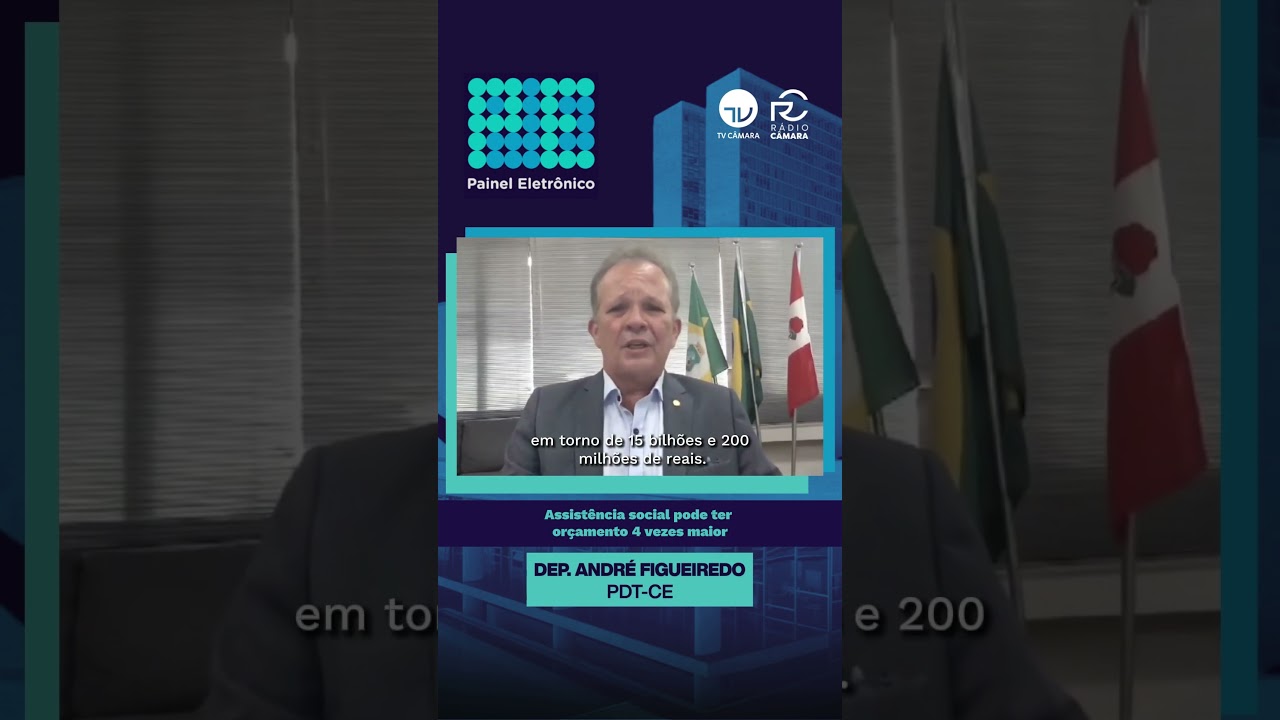 Como transformar a assistência social no Brasil? Deputado André Figueiredo explica - 6/4/26 #shorts