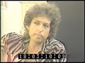 Bob Dylan Interview 1984 - About being a Legend Bob Dylan Interview 1984 - About being a Legend