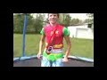 Batman and Robin team up with Kobe Bryant in a commercial for the TrampBoard, a board used on a trampoline to train for snowboarding. Please do not call the 800 number at the end - all the boards have been sold out.