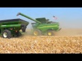 John Deere Unveils New Combine S690 and New 16 Row Corn Head at Farm Progress Show IL 9-1-2011
