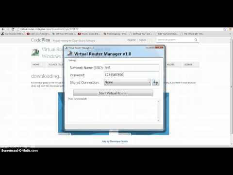 how to virtual router windows 7