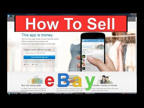 how to i sell things on ebay