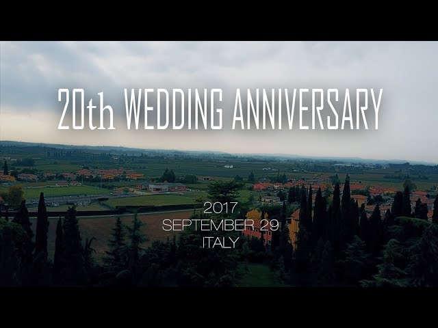 Годовщина свадьбы в Италии