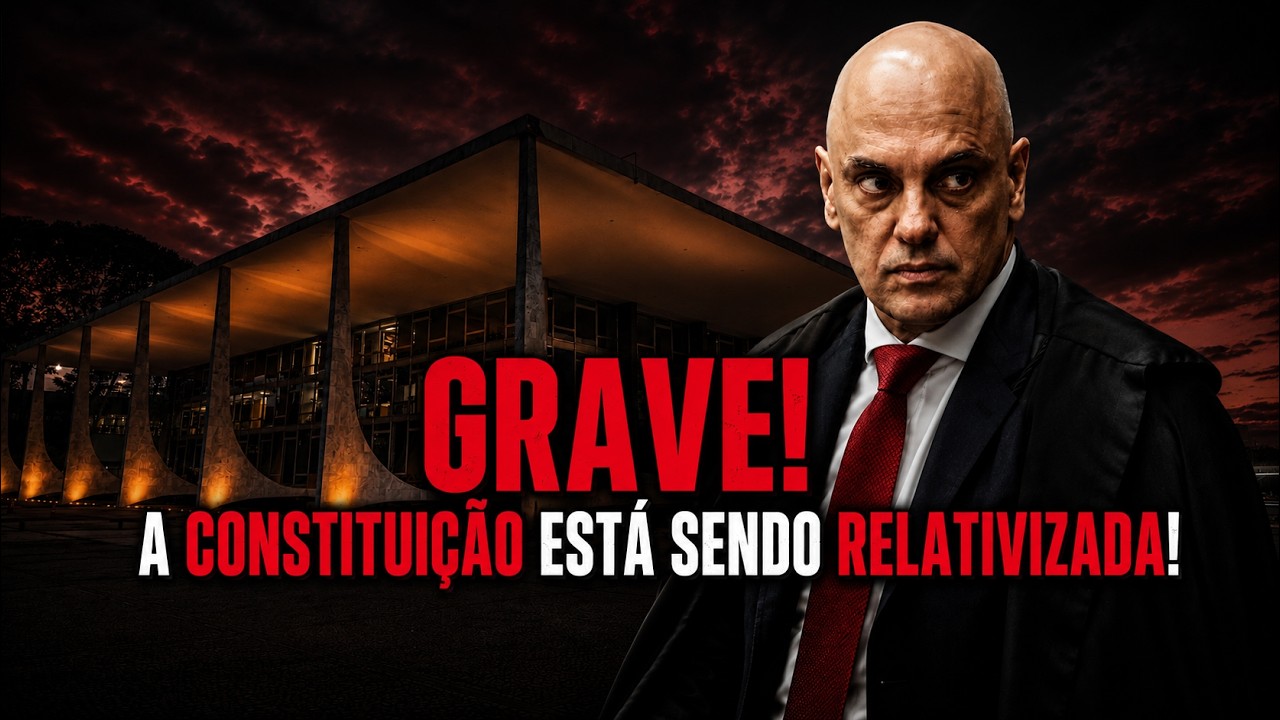 A CONSTITUIÇÃO ESTÁ SENDO RELATIVIZADA! Rogério Marinho denuncia decisão inconstitucional de Moraes!