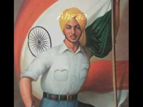 how to draw bhagat singh