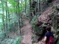 Verdere wandeling, en de groep wordt kleiner en kleiner....