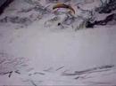 Paragliding Start at Eiger Mittellegihut 3355m