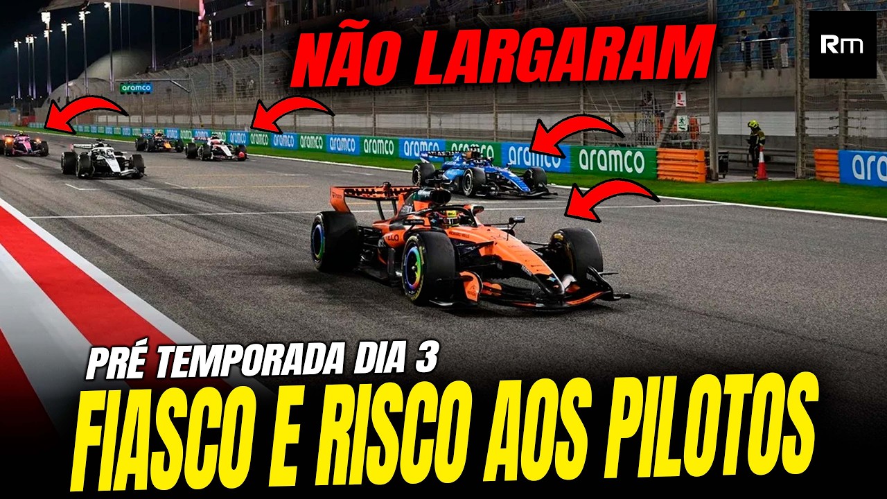 🚨FIASCO NO TESTE DE LARGADA DA F1 2026 GERA PREOCUPAÇÃO SOBRE SEGURANÇA / DADOS DA SEMANA #f1