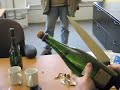 Removing a Champagne Cork (French) with a Sword Removing a Champagne Cork (French) with a Sword