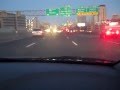 Rush hour drive through hartford