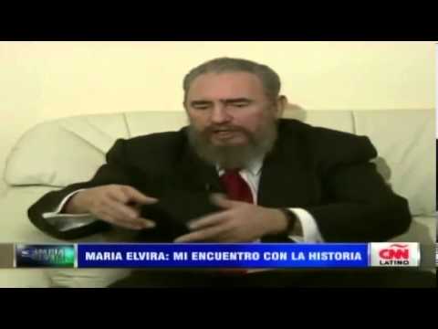 elvira castro - La periodista María Elvira Salazar recordó en su programa de CNN Latino la entrevista que le realizó al entonces máximo dirigente de Cuba, Fidel Castro. Dura...