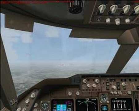 ils landing 747