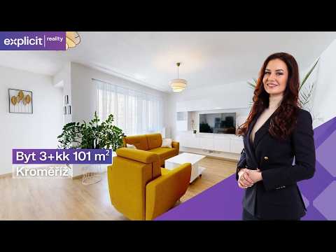 Video Prodej bytu 3+kk 101 m², Kroměříž