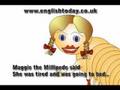 Learn English Fun: Maggie the Millipede Limerick