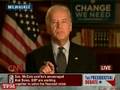 Biden: McCain Lost and It'll Be Fatal