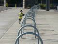 Harry training at Autzen Stadium