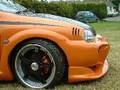 well modified corsa and mitsubishi fto show cars