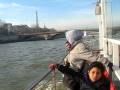 Nadeem Puzi on River Seine cruise PAris
