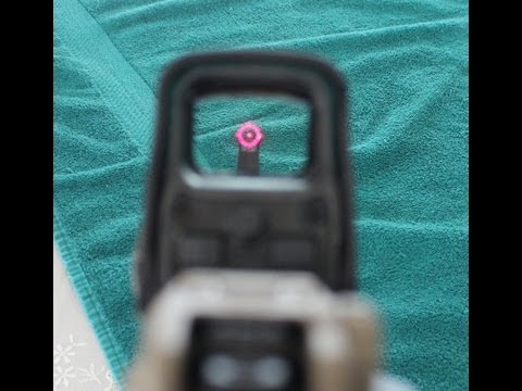 how to properly use an eotech