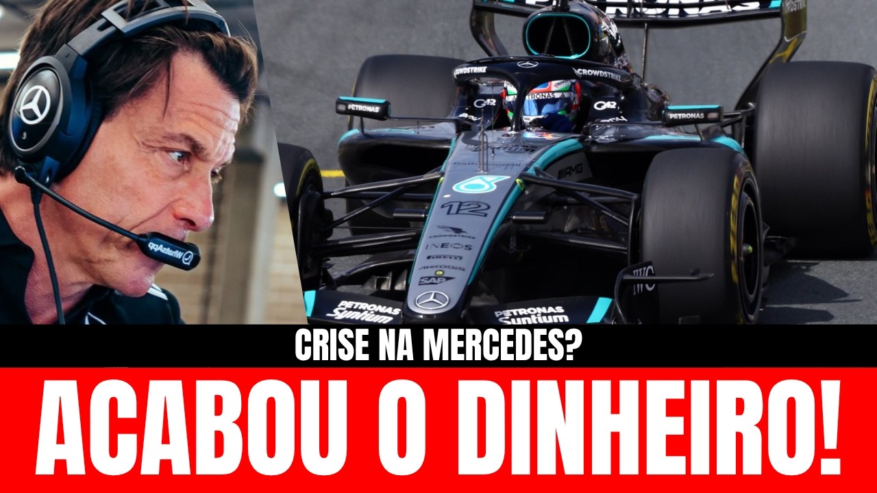 Sem Dinheiro! O colapso das atualizações da Mercedes na F1