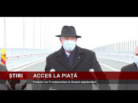 Piețele vor fi redeschise la finalul săptămânii, a anunțat președintele Klaus Iohannis