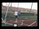 Josh hitting at Tech w/ Coach Hays.