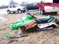 arctic cat f 8 vs  zr 925 sod drag