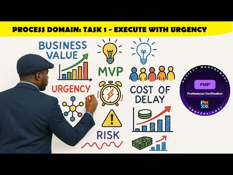 PMP Mindset - Process Domain Quiz: Task 1 - Execute Urgently