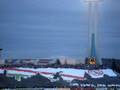 KKS Lech Poznań - Legia Warszawa 0:0 - Oprawa w II połowie