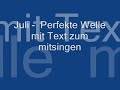 Juli - Perfekte Welle mit Text