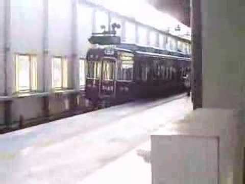 阪急宝塚線 通勤準急入線＆回送電車発車from阪急豊中