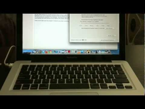 how to turn keyboard light on mac