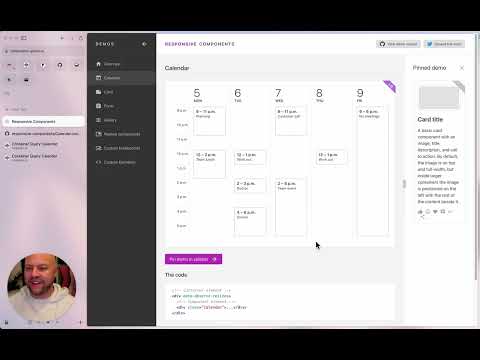 A Good Use Case for Container Queries in CSS: A Weekly Events Calendar ...