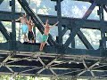 Skokovi u Vodu ( Diving from bridge)UZICE SERBIA SRBIJA