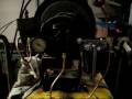 Here is the motor and pump mounted on...
