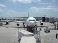 LH A340 Parking at DFW
