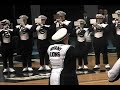 Allison Bush directs Blue Band trumpets