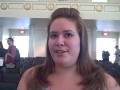 videos de Sam Bianchetti, a sophomore broadcast major, responds to Newsweek's Jonathan Alter's Q&A at Elon University