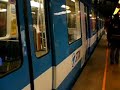 Prototype MR73 Metro Entering Tail Tracks at Cote-Vertu