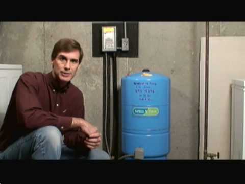 how to drain well pressure tank