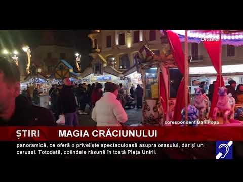 Magia Crăciunului, la Oradea