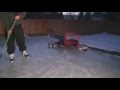 Hayden and Carter Ice skating